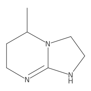 5-Methyl-2H,3H,5H,6H,7H,8H-imidazo[1,2-a]pyrimidine结构式