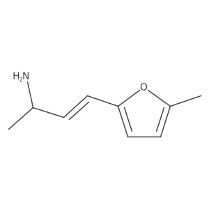4-(5-Methylfuran-2-yl)but-3-en-2-amine结构式