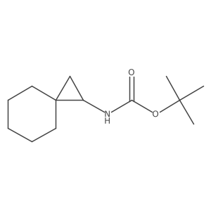 tert-Butyl N-{spiro[2.5]octan-1-yl}carbamate Structure
