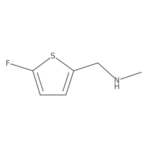 [(5-Fluorothiophen-2-YL)methyl](methyl)amine Structure