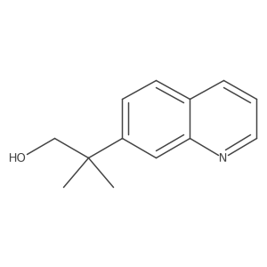 2-Methyl-2-(quinolin-7-yl)propan-1-ol Structure