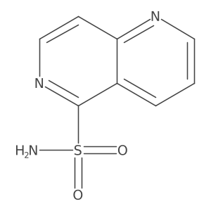 1,6-Naphthyridine-5-sulfonamide结构式