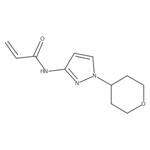 N-[1-(Oxan-4-yl)pyrazol-3-yl]prop-2-enamide Structure