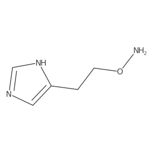 O-[2-(1H-imidazol-5-yl)ethyl]hydroxylamine Structure