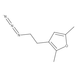 3-(2-Azidoethyl)-2,5-dimethylfuran结构式