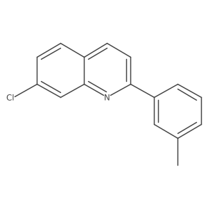 7-chloro-2-(3-methylphenyl)Quinoline Structure