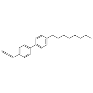 2-(4-Isothiocyanatophenyl)-5-octylpyrimidine Structure