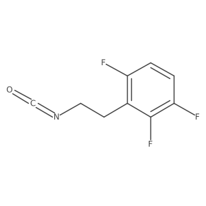 1,2,4-Trifluoro-3-(2-isocyanatoethyl)benzene Structure