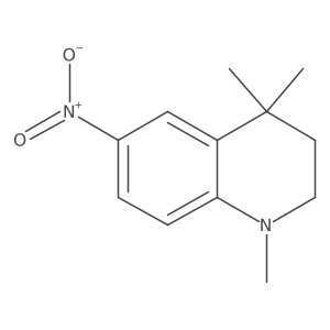 1,4,4-Trimethyl-6-nitro-1,2,3,4-tetrahydroquinoline Structure