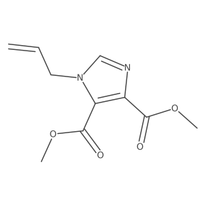 4,5-Dimethyl 1-(2-propen-1-yl)-1H-imidazole-4,5-dicarboxylate Structure