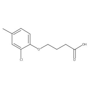 4-(2-Chloro-4-methylphenoxy)butanoic acid Structure