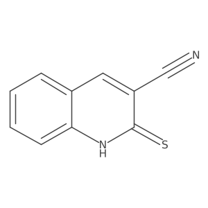 2-Thioxo-1,2-dihydroquinoline-3-carbonitrile Structure