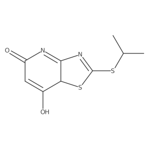 Thiazolo[4,5-b]pyridin-5(4h)-one,7-hydroxy-2-[(1-methylethyl)thio]-结构式