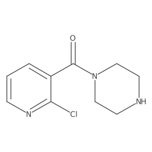 (2-Chloropyridin-3-yl)(piperazin-1-yl)methanone Structure