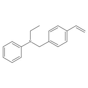 N-Ethyl-N-Phenyl-4-Ethenylbenzenemethanamine结构式