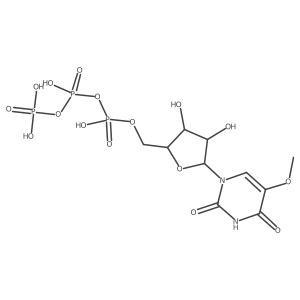 5-Methoxyuridine 5'-triphosphate Structure