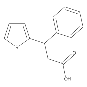 I(2)-Phenyl-2-thiophenepropanoic acid Structure