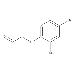 5-Bromo-2-(prop-2-en-1-yloxy)aniline Structure