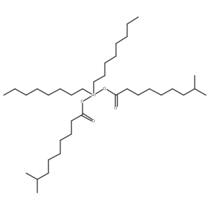 Bis(isodecanoyloxy)dioctylstannane Structure