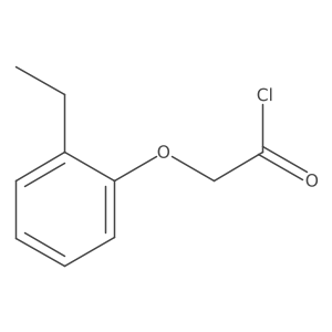 2-(2-Ethylphenoxy)acetyl chloride Structure