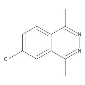 6-Chloro-1,4-dimethylphthalazine结构式