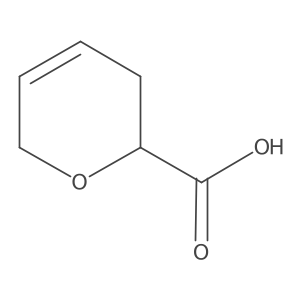 (2S)-3,6-Dihydro-2H-pyran-2-carboxylic acid结构式