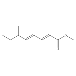 Methyl (2E,4E,6S)-6-methyl-2,4-octadienoate Structure