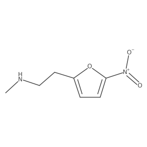 n-Methyl-2-(5-nitrofuran-2-yl)ethan-1-amine Structure