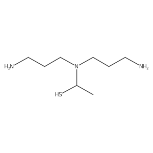 Ethanethiol, 1-[bis(3-aminopropyl)amino]-结构式
