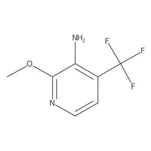 3-Amino-2-methoxy-4-(trifluoromethyl)pyridine Structure