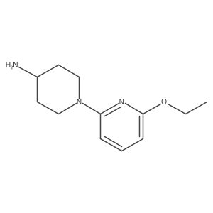 1-(6-Ethoxypyridin-2-yl)piperidin-4-amine结构式
