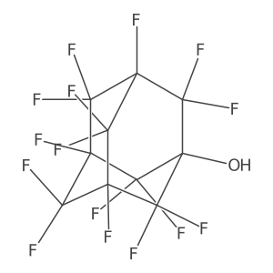 Pentadecafluoroadamantan-1-ol Structure