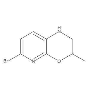 6-Bromo-3-methyl-2,3-dihydro-1H-pyrido[2,3-b][1,4]oxazine Structure
