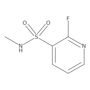 2-fluoro-N-methylpyridine-3-sulfonamide Structure