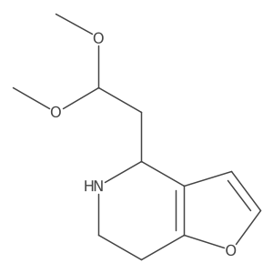 4-(2,2-dimethoxyethyl)-4H,5H,6H,7H-furo[3,2-c]pyridine Structure