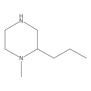 (2r)-1-Methyl-2-propylpiperazine结构式