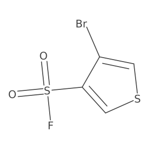 4-Bromothiophene-3-sulfonyl fluoride Structure