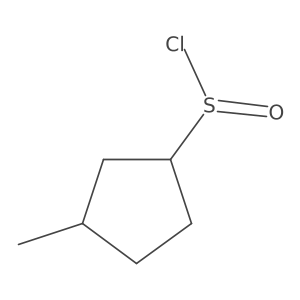 3-Methylcyclopentane-1-sulfinyl chloride Structure