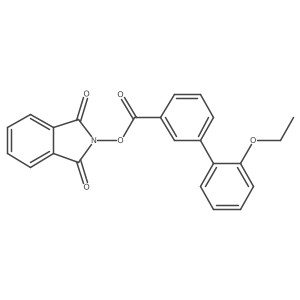 1,3-dioxo-2,3-dihydro-1H-isoindol-2-yl 3-(2-ethoxyphenyl)benzoate结构式
