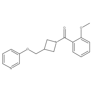 3-{[1-(2-Methoxybenzoyl)azetidin-3-yl]methoxy}pyridine Structure