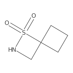 1-Thia-2-azaspiro[3.3]heptane 1,1-dioxide结构式