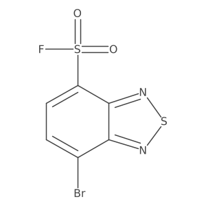 4-Bromo-2,1,3-benzothiadiazole-7-sulfonyl fluoride Structure
