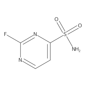 2-Fluoropyrimidine-4-sulfonamide Structure