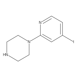 1-(4-Iodopyridin-2-yl)piperazine Structure