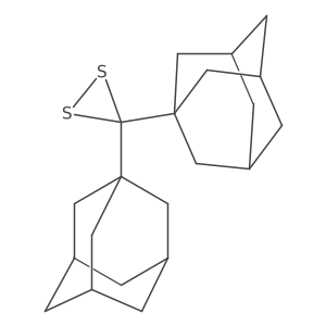 Bis(tricyclo[3.3.1.13,7]dec-1-yl)dithiirane结构式
