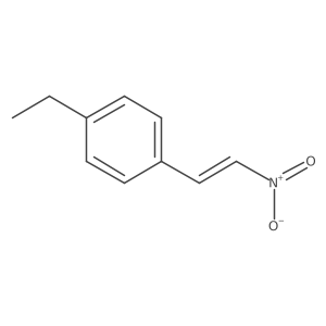 1-ethyl-4-[(E)-2-nitroethenyl]benzene Structure