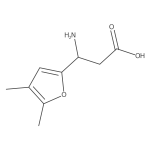 I(2)-Amino-4,5-dimethyl-2-furanpropanoic acid结构式