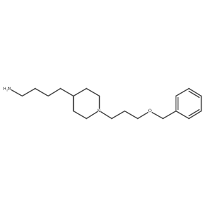 4-(1-(3-(Benzyloxy)propyl)piperidin-4-yl)butan-1-amine结构式