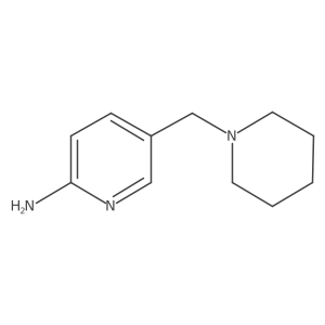 5-(Piperidin-1-ylmethyl)pyridin-2-amine Structure