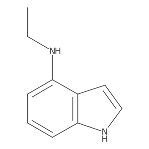 n-Ethyl-1h-indol-4-amine结构式